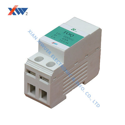 قیمت خوب TOQ 63A Decoupler Surge Protective Device AC DC Rail Mount Rail Series Arrester Oxide Zinc آنلاین