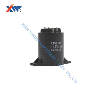 قیمت خوب CBB80A 1400 VAC 1 uF خازن فیلم ولتاژ بالا دی الکتریک AC آنلاین