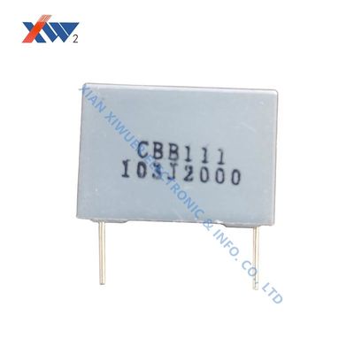قیمت خوب CBB111 2000 VAC Metal Foil Capacitor Film Dielectri Cassette کم اهمیت Size آنلاین