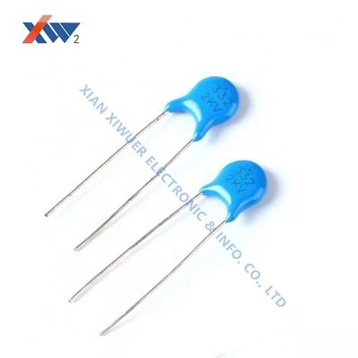 3KVAC 82PF Live Line Capacitor سرامیکی با از دست دادن دیالکتریک < 0.004 برای دستگاه سوئیچ ولتاژ بالا