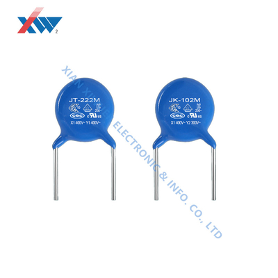 125VAC / 250VAC / 300VAC Safety Capacitor 10 - 82pF / 100 - 102pF / 471 - 472pF