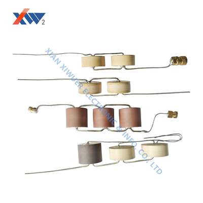 خازن سرامیکی ولتاژ بالا 40.5kVAC-100pF 4000V برای عایق خازنی