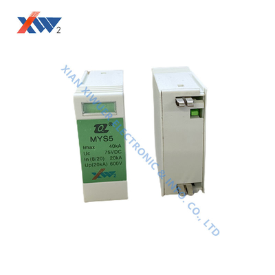 SPD MYS5 40kA 75V دستگاه محافظت از افزایش IP20 برای محافظت از برق ارتباطی 48V سیستم DC