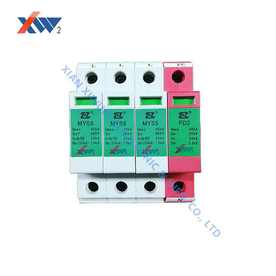 MYS5-385/20-3P+NPE SPD قابل وصل سری 3P+1 دستگاه حفاظت از تشعشعات درجه II Uc385V